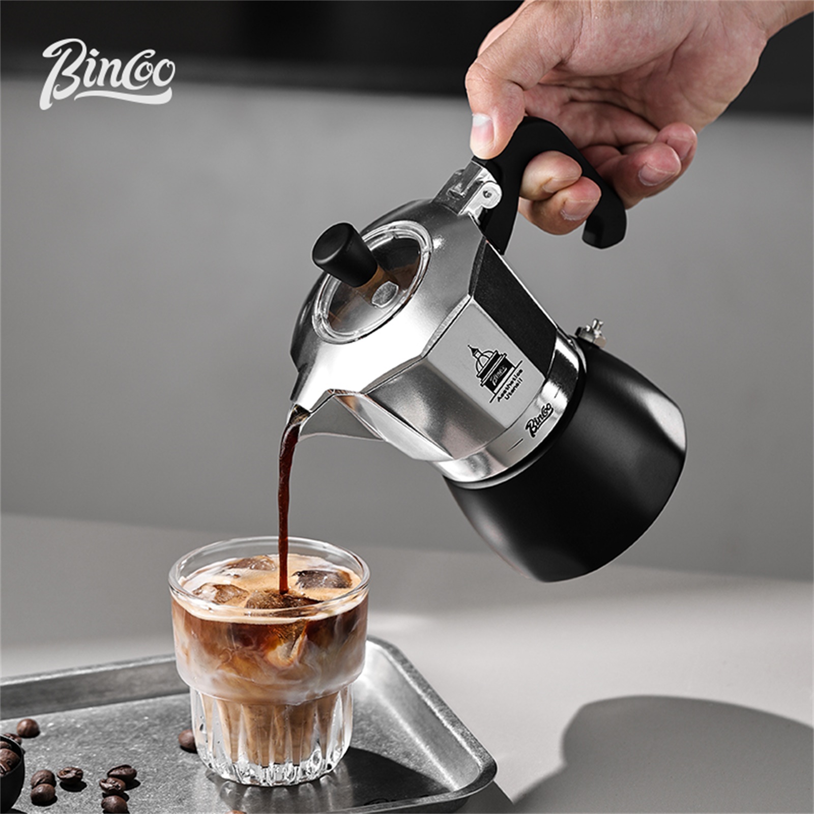 Equipment Of Coffee Machine - BINCOO Dwu-zaworowy Moka Pot, Ekspres do