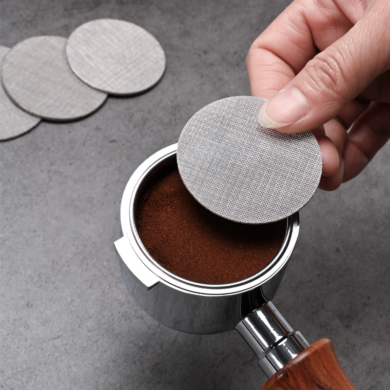 Puck Screen Mesh - Wielorazowy Filtr Ekranowy do Espresso, Siatka