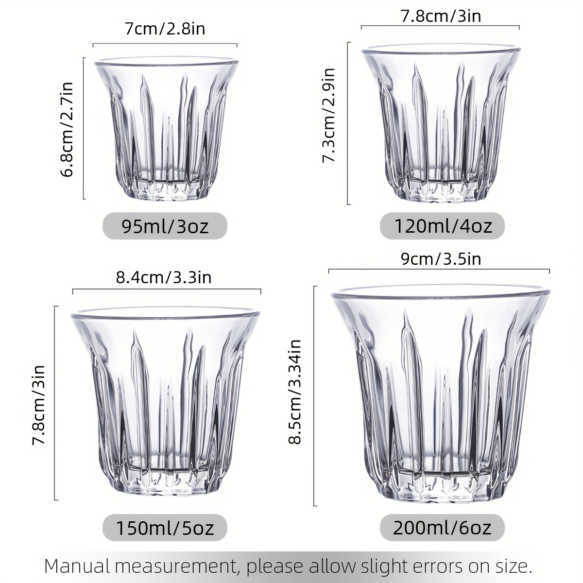 2 sztuki filiżanek do espresso – Espresso Shot Glass recenzja i cena
