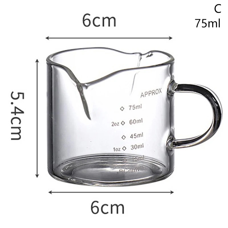 1/2 szt. Kubki do espresso 2,5 – Espresso Shot Glass recenzja i cena