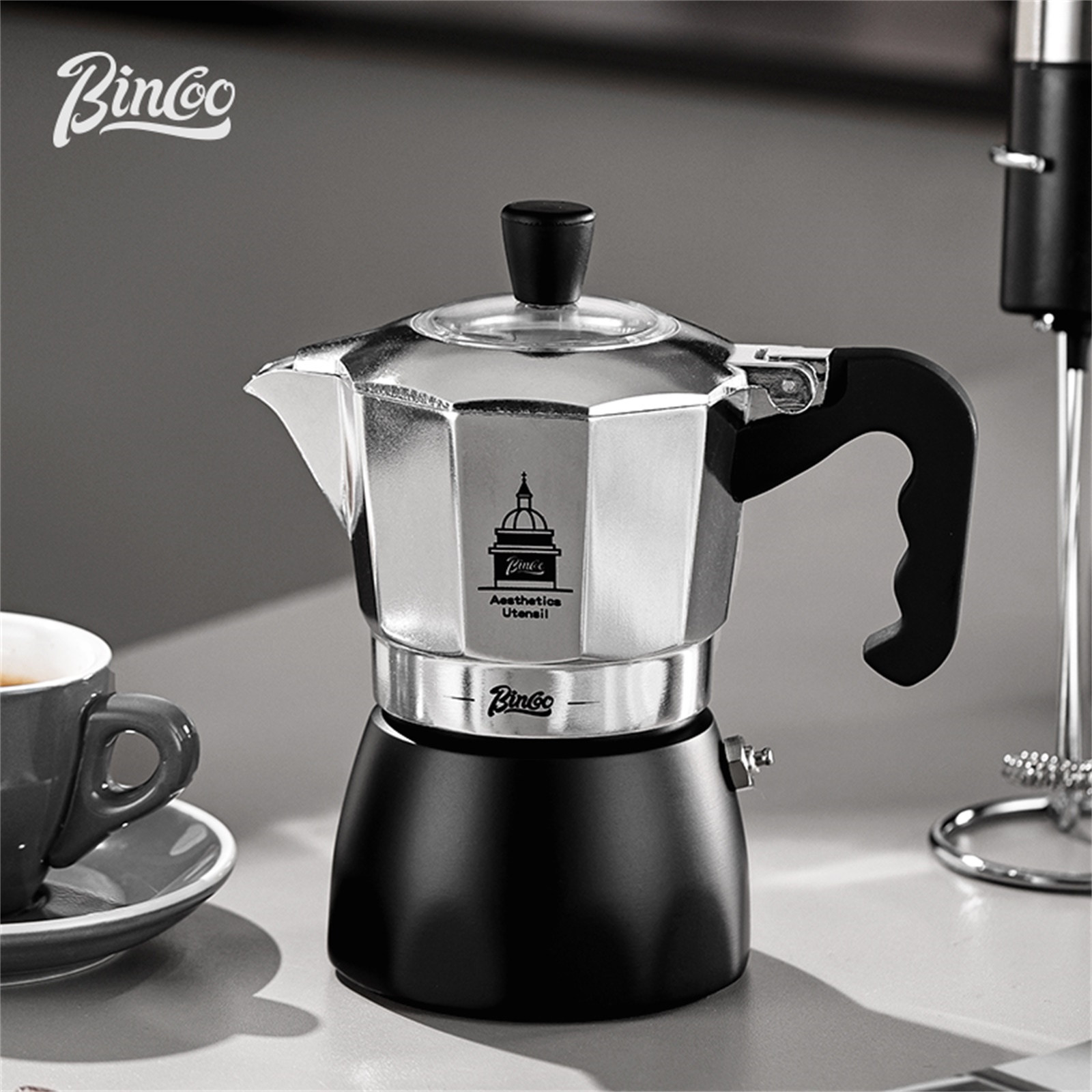 BINCOO Dwu-zaworowy Moka Pot,  – Equipment Of Coffee Machine recenzja i cena