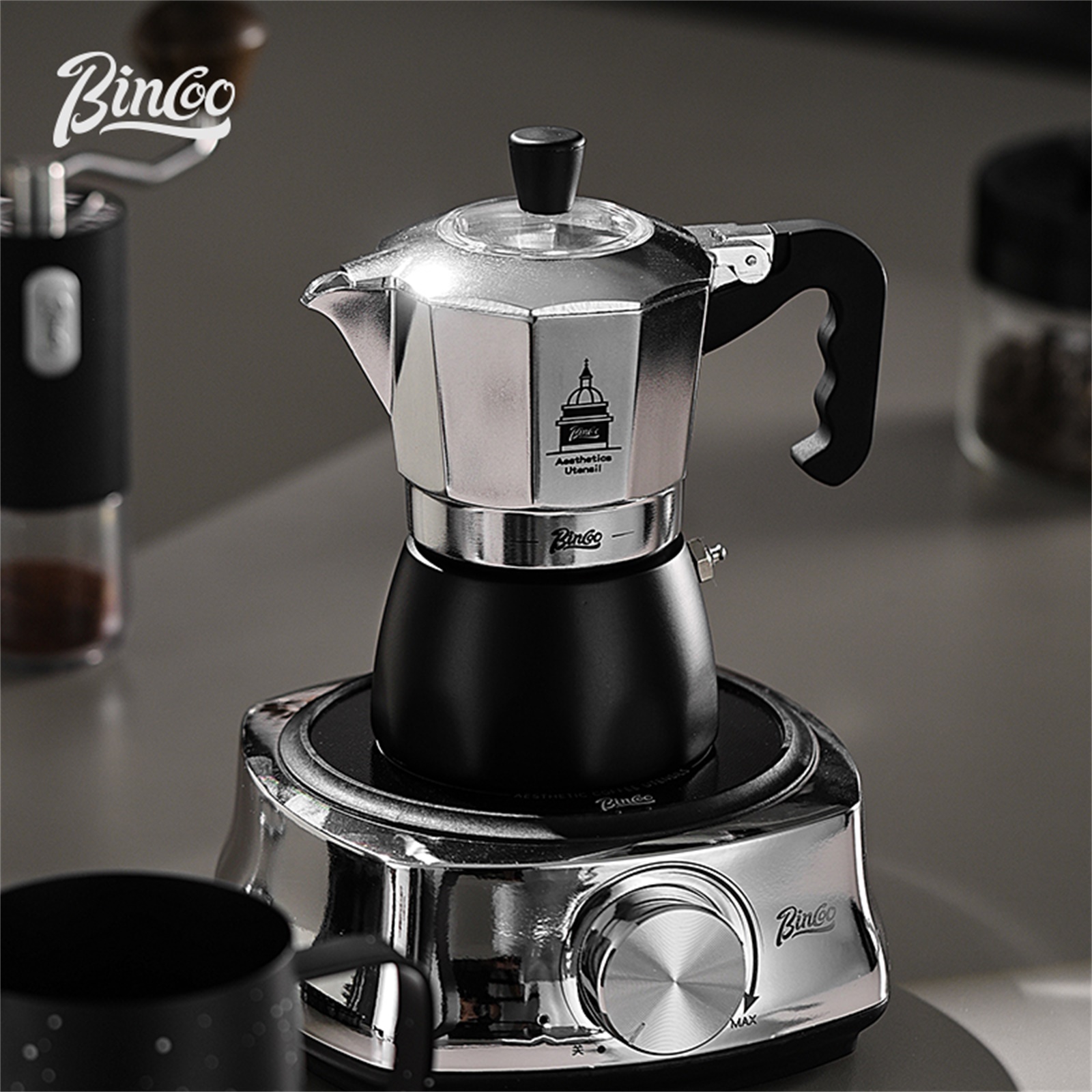 BINCOO Dwu-zaworowy Moka Pot,  – Equipment Of Coffee Machine recenzja i cena