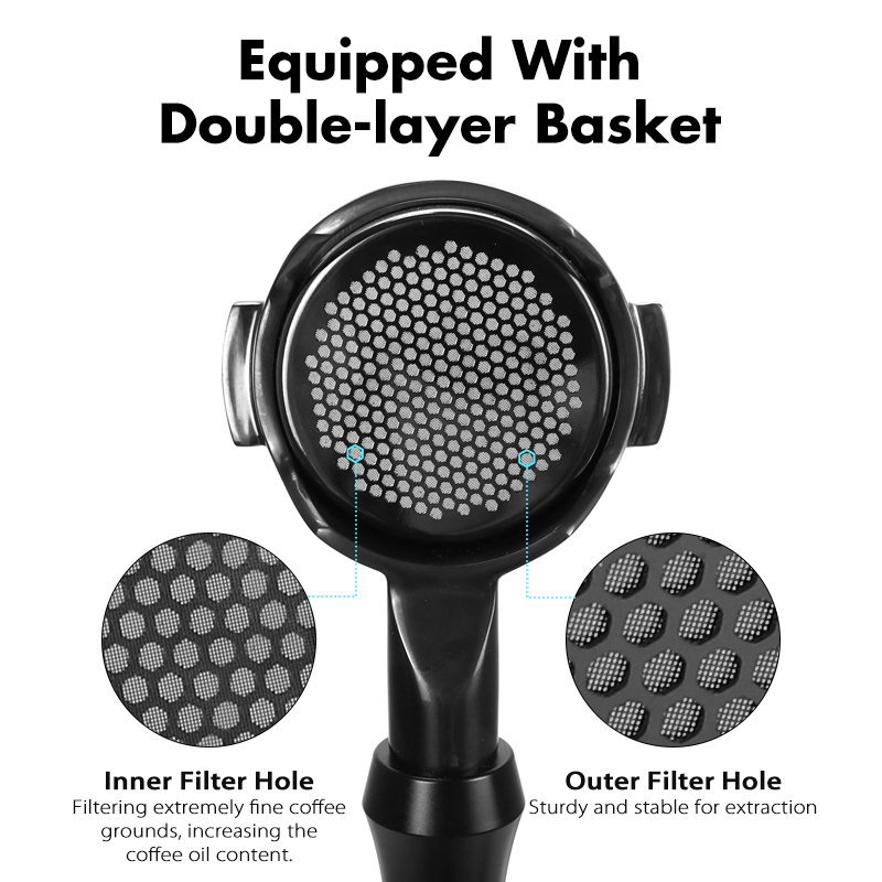 58MM Bezdnny Portafilter do Ka – Equipment Of Coffee Machine recenzja i cena